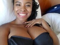 Busty ebony Ursula