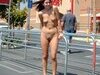 Slut Danelle nude in public