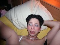 Kinky amateur short haired slut wife sexlife pics