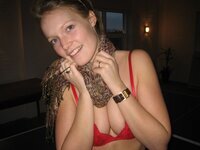 Pretty young amateur blonde GF homemade pics collection