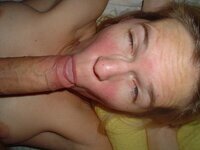 Sex with nerdy blond wife at home