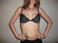 Brunette amateur GF nude posing pics collection