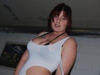 Redhead amateur slut teasing and sucking dick