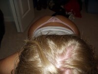Sex with young amateur blonde GF