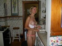 Real amateur blonde wife homemade pics collection