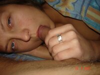 Young amateur couple share homemade pics collection