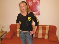 German amateur blonde GF Jenny