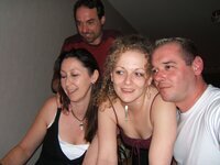 Great swinger fun for two amateur couples
