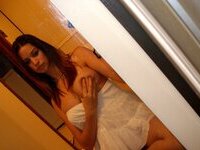Sexy young amateur babe love teasing on cam