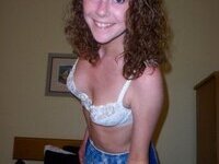 Smiley amateur wife exposed