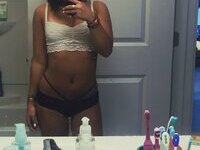 Selfies collection from young amateur GF