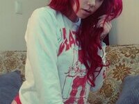 Redhead tattooed webcam slut