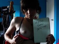 Young amateur GF teasing in her room