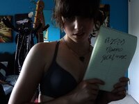 Young amateur GF teasing in her room