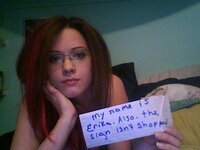 Webcam slut Erika exposing her sexlife