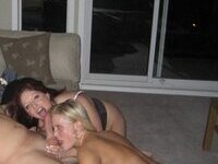 Swinger fun for two real amateur couples