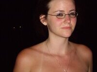 Nerdy but sexy amateur wife sexlife pics