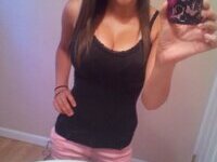 Self pics from sweet amateur teen girl