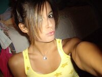 Self pics and sex with condom from pretty amateur girl