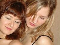 Two sensual amateur lesbians
