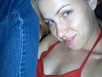 Homemade private pics of blond amateur wife