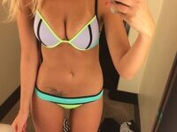 Self pics collection from beautiful amateur blonde girl