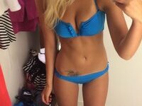 Self pics collection from beautiful amateur blonde girl