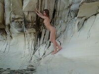 Naked at rocks