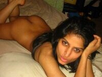 Indian amateur teen girl in her room