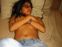 Indian amateur teen girl in her room