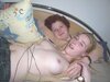 FFM threesome with blond wife and her friend