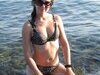 Amateur wife at summer vacation