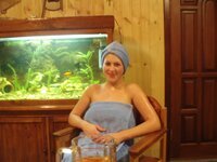 Russian girls at sauna