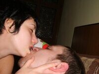 Young amateur couple fucking at home