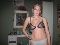 Sweet young amateur blonde GF