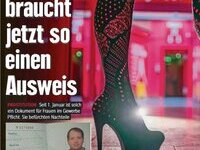 Deutscher Prostituierten Ausweis / German Prostitute ID