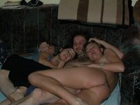 Blowjob fun for two amateur couples