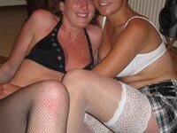 Two swinger MILFs sexlife pics