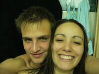 Young anateur couple share private pics