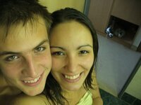 Young anateur couple share private pics