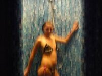 Amateur girls at sauna