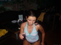 Amateur girls at sauna