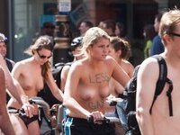 Nude bike ride