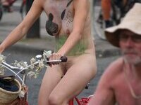 Nude bike ride