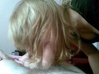 Skinny amateur blond wife exposed