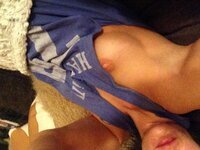 Beautiful amateur blonde exposing herself on sweet self pics