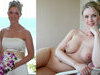 Brides before and after mix