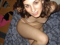 Curly haired italian babe sexlife