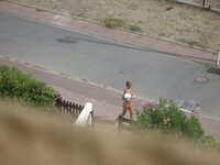 French hairy wife in nudist resort