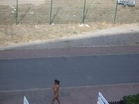 French hairy wife in nudist resort